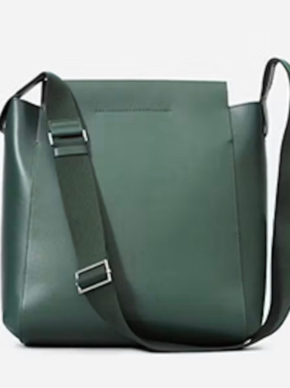 Everlane Form Bag Green Leather